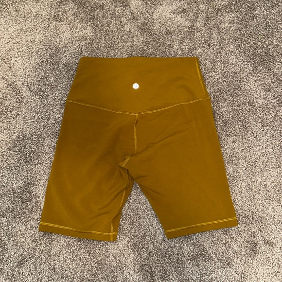 Yellow Lululemon Align Shorts - Picture 2 of 2